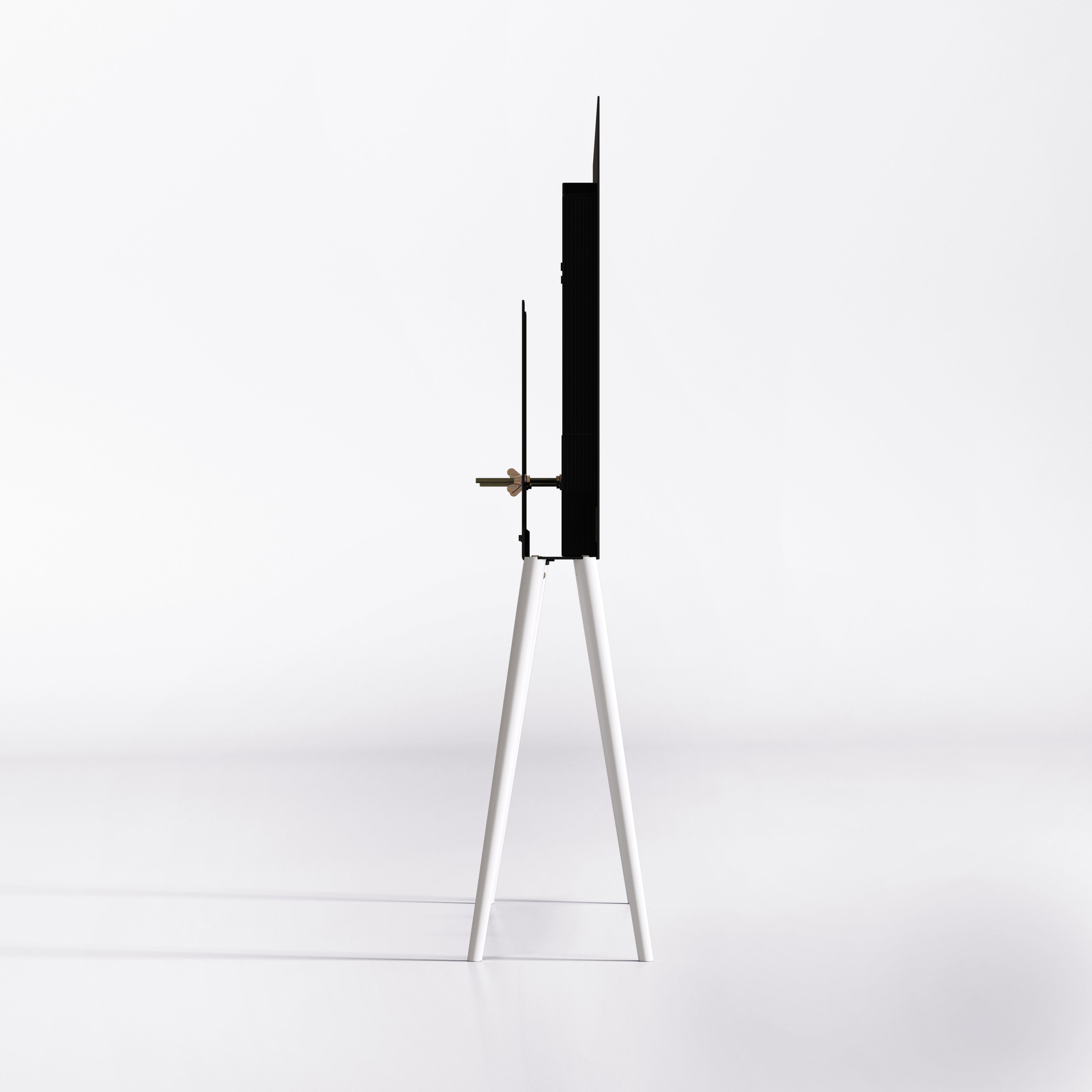 JALG TV-Stand Birch / White 42" - 55"